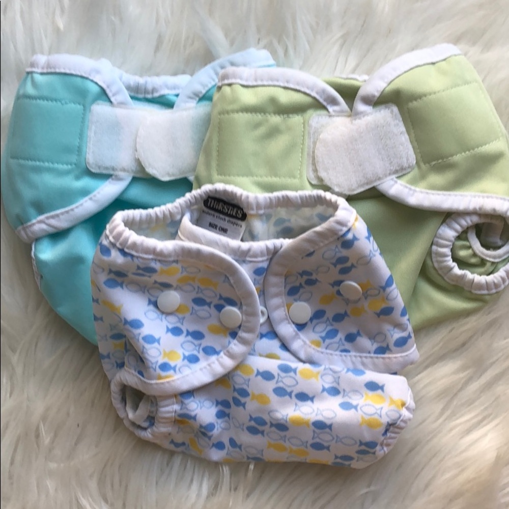 Thirsties Modern Cloth Diapers Lot